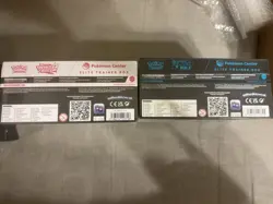 Pokemon Black Bolt & White Flare Pokemon Center Elite Trainer Box ETB Set of 2 - Image 5