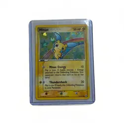 Pokemon TCG Minun EX Hidden Legends 67/101 - 2004 Holo - LP - Image 1