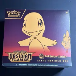Pokemon TCG Obsidian Flames Pokemon Center Elite Trainer Box ETB Factory Sealed - Image 1