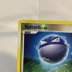 Voltorb Pokemon Stormfront SH3 Reverse Holo Shiny Rare 2008 Diamond Pearl MP-HP - Image 2