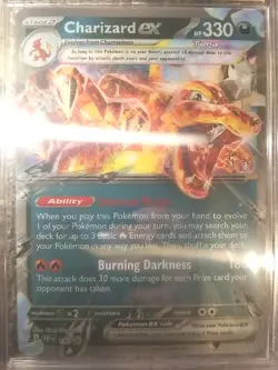 POKEMON BLACK STAR PROMO #196 CHARIZARD EX JUMBO BGS 9.5 GEM MINT PSA OVERSIZED - Image 5