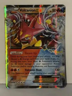Volcanion EX Holo XY173 XY Promos NM Pokemon Fast Ship - Image 1