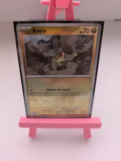 068/086 Axew Masterball Holo Black Bolt 2025 Pokemon - Image 1