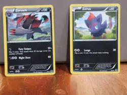 Pokemon BW Trainer Kit: Excadrill & Zoroark Regular - Zoroark Zorua - Image 1