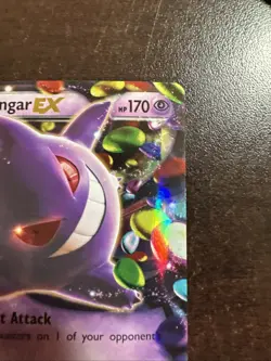 Gengar EX 34/119 Pokemon TCG Phantom Forces DMG - Image 3