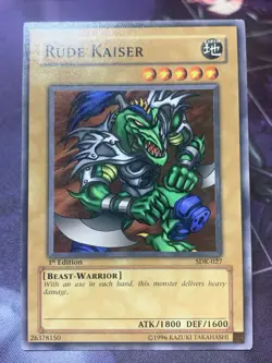Rude Kaiser SDK-027 Starter Deck: Kaiba 1st Edition - Image 1