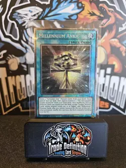 Millennium Ankh mp25-en011 1st Edition (NEW) Starlight Rare Yu-Gi-Oh! - Image 1