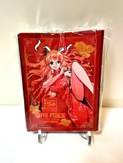 IN STOCK One Piece Chinese Game Exclusive 1stAnniversary Nami Card Sleeve Sealed - Image 1