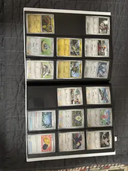Pokemon Black Bolt/White Flare Binder And Bulk 262 Cards Total - Image 2