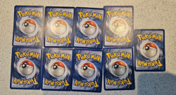 Pokemon Electric / Yellow Lot (9 Cards) - Pikachu, Hitmonlee Holo, Delta Species - Image 3