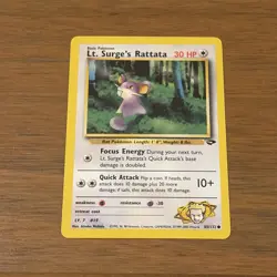 3 Gym Challenge Pokemon Card Bundle NM - Image 3