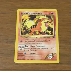 3 Gym Challenge Pokemon Card Bundle NM - Image 4