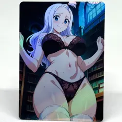 Fairy Tail Mirajane Strauss Goddess Anime Waifu ACG Foil Card - Image 1
