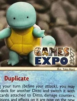 Ditto GAMES EXPO Card- Ex Delta Species 64/113-Super Rare Pokemon Promo -NM - Image 3