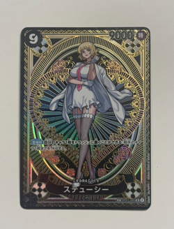 Stussy (SP Alt Art) OP07-085 SR A Fist of Divine Speed - One Piece Card Japanese - Image 1