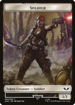 Sicarian Infiltrator // Soldier Double-Sided Token - MTG Cards Shop - Image 2