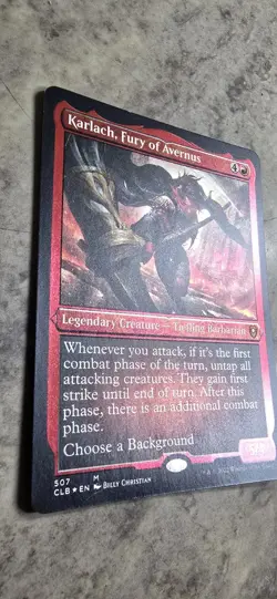 Karlach, Fury of Avernus (Foil Etched) Commander Legends: Battle for Baldur's - Image 2