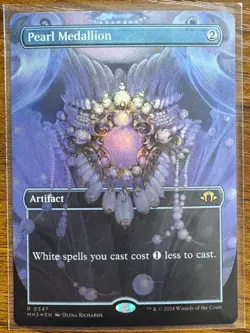 Pearl Medallion #347 · Modern Horizons 3 · Borderless · Foil - Image 1