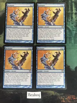 4x MTG Reweave - Champions of Kamigawa (CHK) (Playset) - Image 1