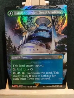 Balamb Garden, SeeD Academy FOIL (Borderless) Final Fantasy - NM (see pics) MTG - Image 1