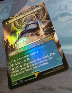 Balamb Garden, SeeD Academy FOIL (Borderless) Final Fantasy - NM (see pics) MTG - Image 3