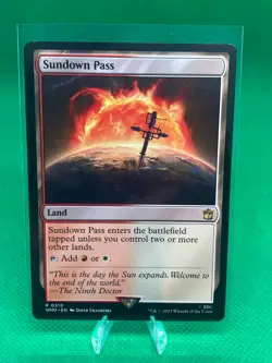 MTG - SUNDOWN PASS - Doctor Who (R) - Image 1