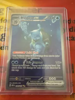 Pokemon TCG Blastoise ex Scarlet & Violet-151 200/165 Holo Special Illustration - Image 1