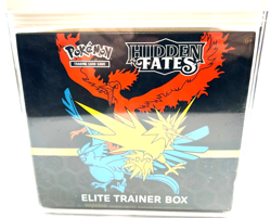 POKEMON ELITE TRAINER BOX HIDDEN FATES ETB - NEW - SEALED W/CASE - AWESOME ! - Image 1