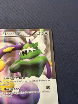 Pokemon TCG Tornadus Emerging Powers 98/98 Holo Full Art Ultra Rare light play - Image 2