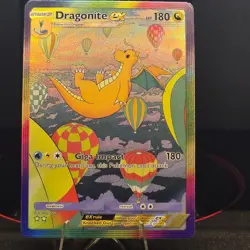 Pokemon Dragonite EX Holo & Texture Fan art [Pocket TCG art] - Image 1