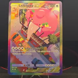 Pokemon Lickilicky EX Holo & Texture Fan art [Pocket TCG art] - Image 1