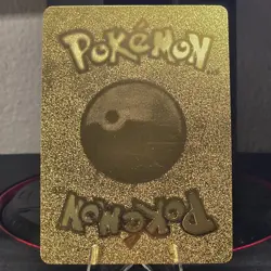 Pokemon (non-tcg) Charizard V 079/073 Gold Fan Art Card - Image 2