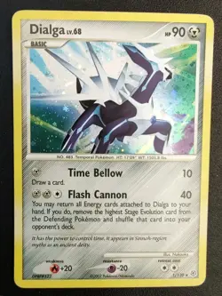 Dialga 1/130 Diamond & Pearl Base Set Pokemon Holo Rare - Image 1