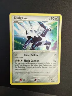 Dialga 1/130 Diamond & Pearl Base Set Pokemon Holo Rare - Image 2