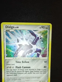 Dialga 1/130 Diamond & Pearl Base Set Pokemon Holo Rare - Image 4