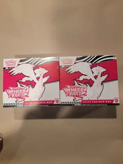 Pokemon TCG White Flare Elite Trainer Boxes (ETB) Sealed (2X) - Image 1