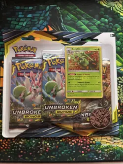 Pokemon Sun & Moon: Unbroken Bonds 3 Booster Pack Blister 820650825491 - Image 1
