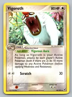 Pokemon TCG Deoxys Vigoroth 50/107 - Image 1
