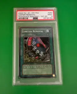 2003 Yugioh Limiter Removal PSV-064 1st Edition Super Rare PSA MINT 9 - Image 4