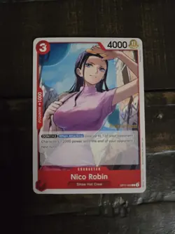One Piece TCG - OP11-009 - Nico Robin - Prerelease Promo - ENG - Image 1