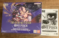 One Piece TCG - OP14 The Azure Sea's Seven Booster Box + Dash Pack Promo~IN HAND - Image 1