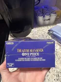 One Piece OP-14 The Azure Sea’s Seven English Booster Box(24 Packs) IN HAND SHIP - Image 3