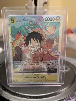 One Piece 500 Years in the Future Monkey.D.Luffy OP07-109 SR English - Image 1