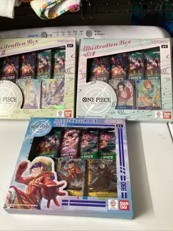 One Piece Illustration Box Volume 1 2 & 3 Nami Boa Maria Luffy Lot 3x Brand New - Image 1