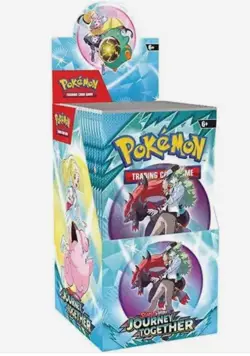 POKEMON TCG: SCARLET & VIOLET JOURNEY TOGETHER BOOSTER DISPLAY CARD PACKS SEALED - Image 1