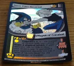 DBZ CCG, Dragon Ball Z Foil Cards, Black Palm Reversal - Image 2