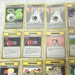 Pokemon Card Lot 27 vintage Old Back set ENERGY TRAINER Japanese - Image 3