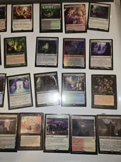 Magic The Gathering Cards In Sleeves 33 Total Cards Randoms See Photos - Image 3