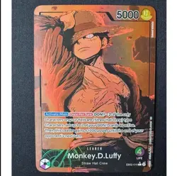 One Piece Card Game - Monkey D. Luffy Leader EB02-010 - CUSTOM - Image 1