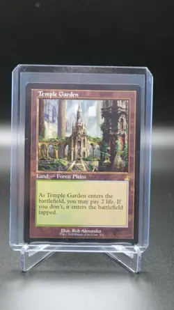 Temple Garden (Retro Frame) - MTG Ravnica Remastered - Image 1